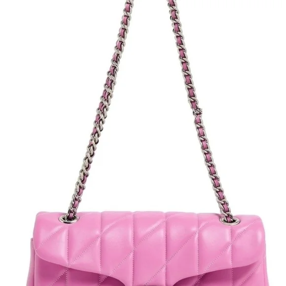 COACH, the Quilted Leather Tabby 26 Silver Hardware Shoulder Crossbody Bag - Picture 6 of 7